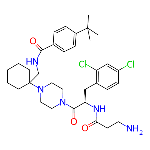 Chemical structure of BindingDB Monomer ID 50168656