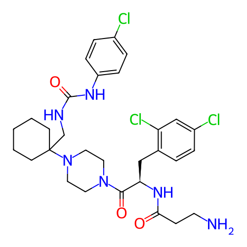 Chemical structure of BindingDB Monomer ID 50168664
