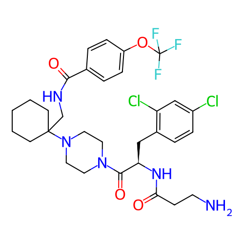 Chemical structure of BindingDB Monomer ID 50168665