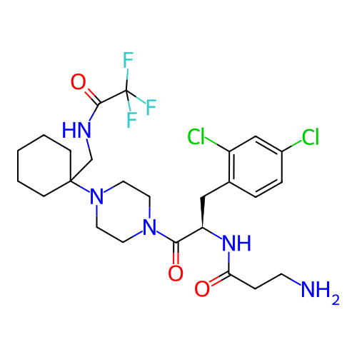 Chemical structure of BindingDB Monomer ID 50168668