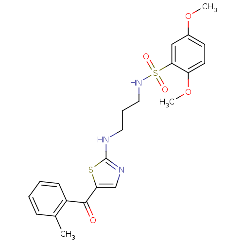 Chemical structure of BindingDB Monomer ID 50168685