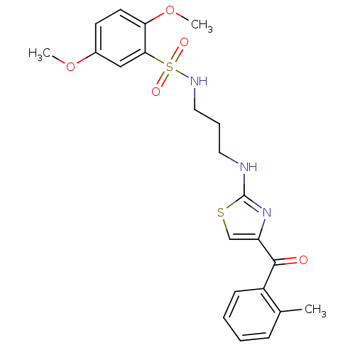 Chemical structure of BindingDB Monomer ID 50168692