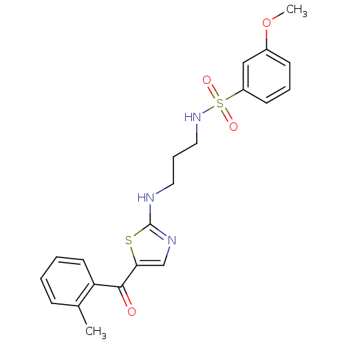 Chemical structure of BindingDB Monomer ID 50168693