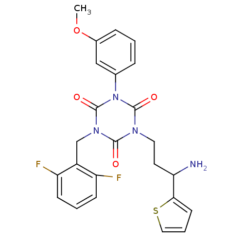 Chemical structure of BindingDB Monomer ID 50168709