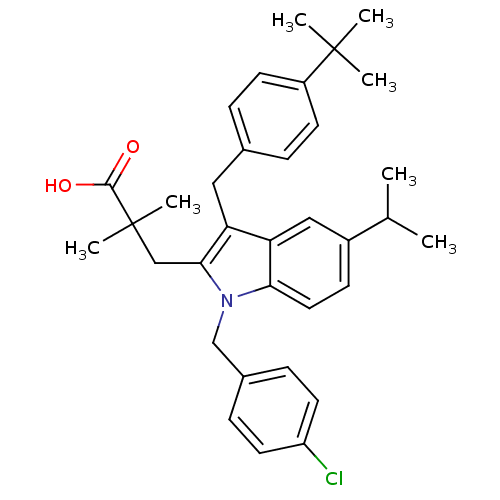 Chemical structure of BindingDB Monomer ID 50168765