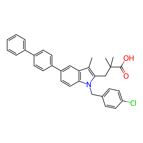 Chemical structure of BindingDB Monomer ID 50168768