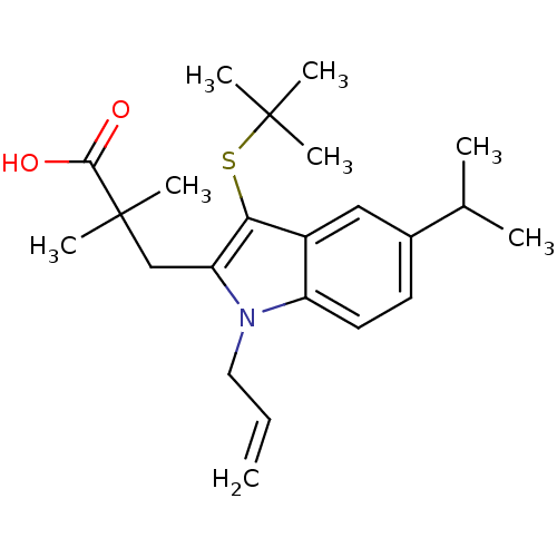 Chemical structure of BindingDB Monomer ID 50168778