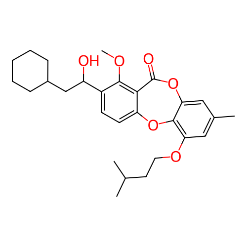 Chemical structure of BindingDB Monomer ID 50169283