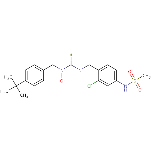 Chemical structure of BindingDB Monomer ID 50169721