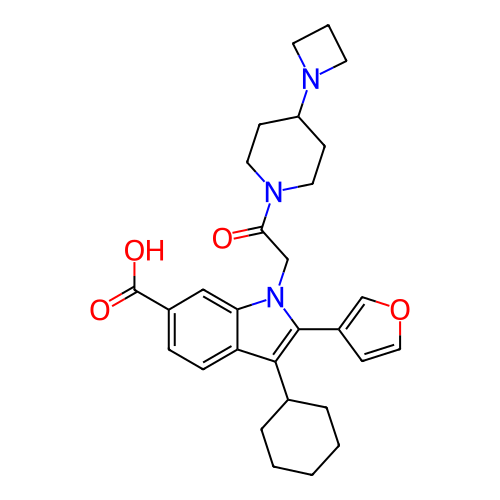 Chemical structure of BindingDB Monomer ID 50169906