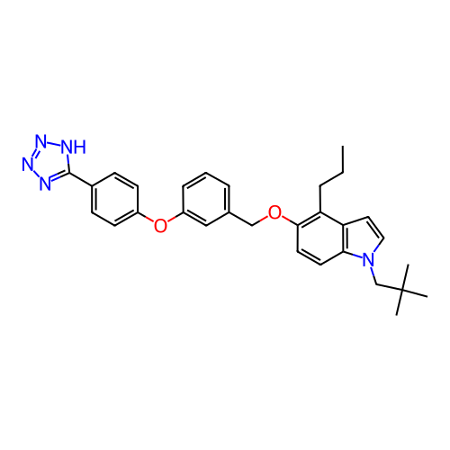 Chemical structure of BindingDB Monomer ID 50170317