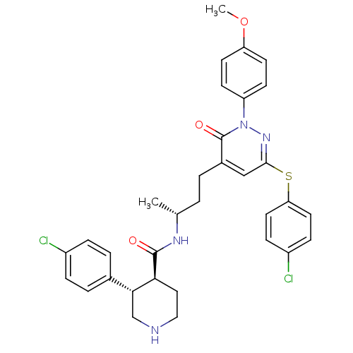 Chemical structure of BindingDB Monomer ID 50170445