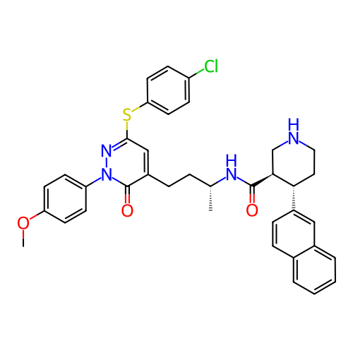 Chemical structure of BindingDB Monomer ID 50170448