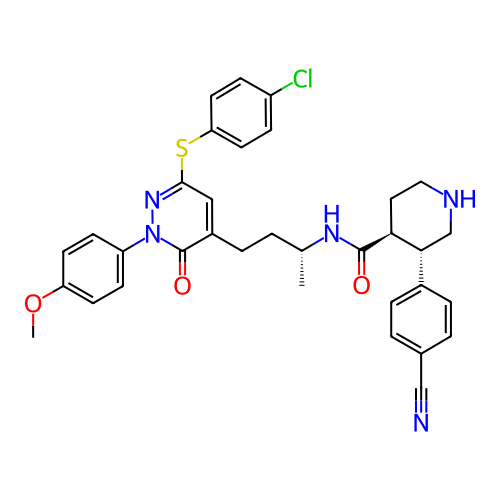 Chemical structure of BindingDB Monomer ID 50170455