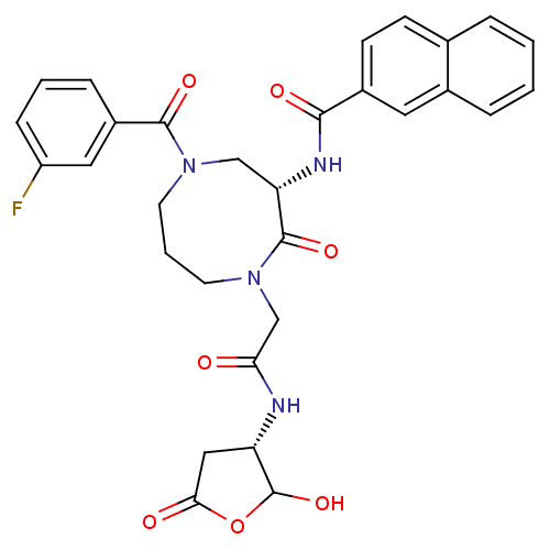 Chemical structure of BindingDB Monomer ID 50171125
