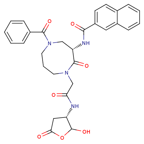 Chemical structure of BindingDB Monomer ID 50171126