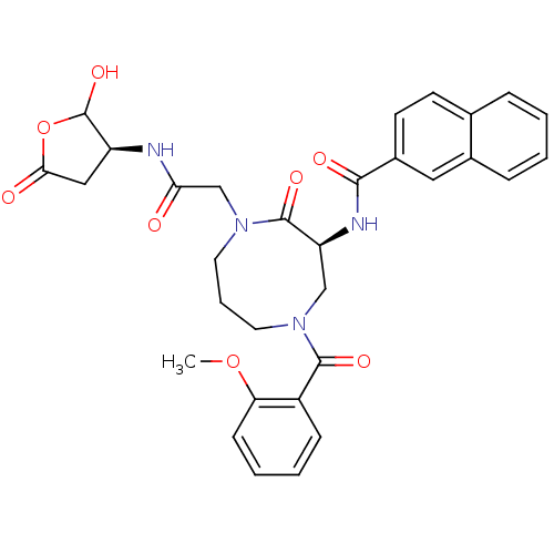 Chemical structure of BindingDB Monomer ID 50171130