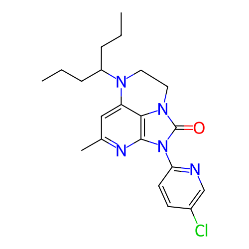 Chemical structure of BindingDB Monomer ID 50171315