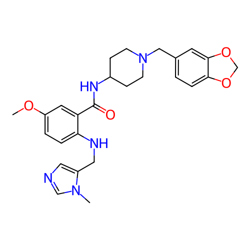 Chemical structure of BindingDB Monomer ID 50171569