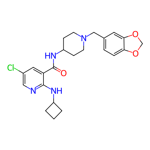 Chemical structure of BindingDB Monomer ID 50171571