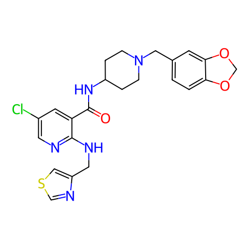 Chemical structure of BindingDB Monomer ID 50171580