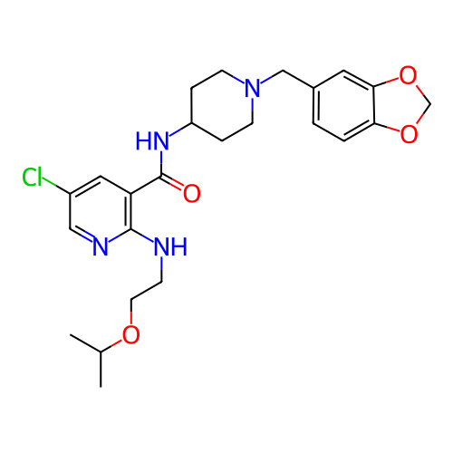 Chemical structure of BindingDB Monomer ID 50171583