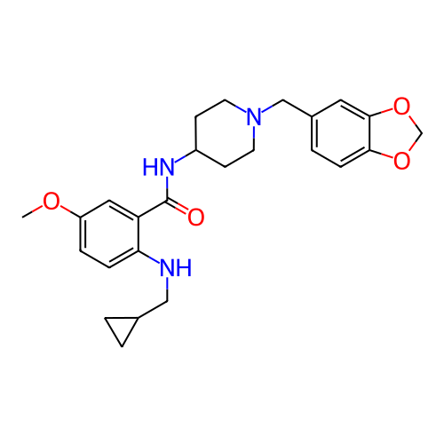 Chemical structure of BindingDB Monomer ID 50171591