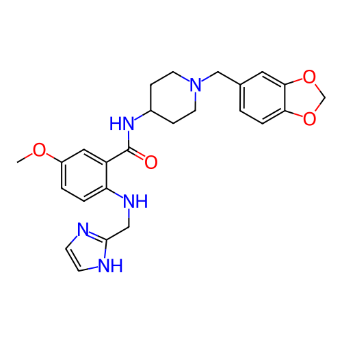 Chemical structure of BindingDB Monomer ID 50171592