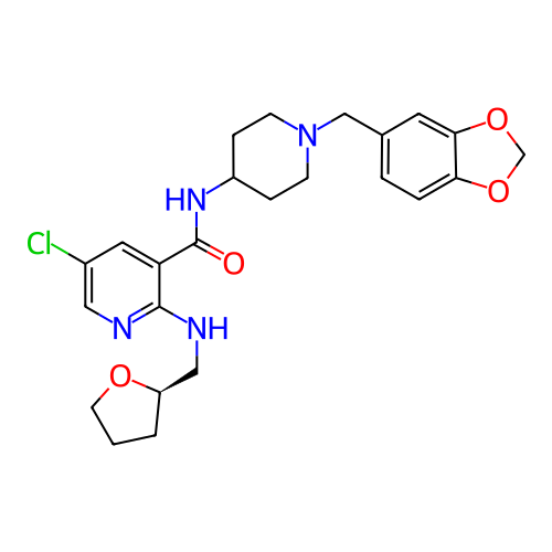 Chemical structure of BindingDB Monomer ID 50171593