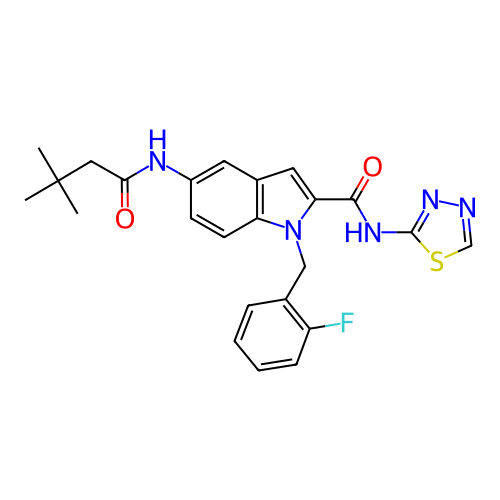 Chemical structure of BindingDB Monomer ID 50171622