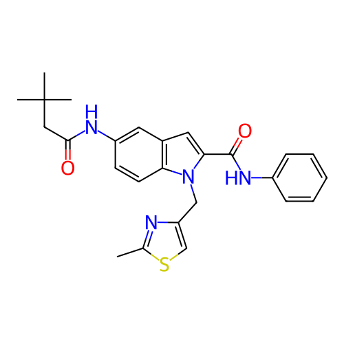 Chemical structure of BindingDB Monomer ID 50171636