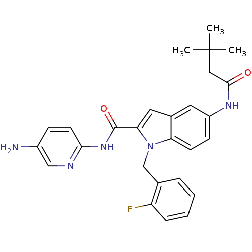 Chemical structure of BindingDB Monomer ID 50171641