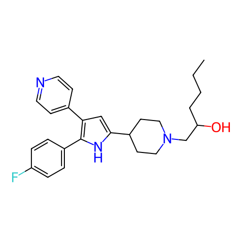 Chemical structure of BindingDB Monomer ID 50171707