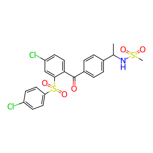 Chemical structure of BindingDB Monomer ID 50172156