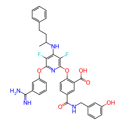 Chemical structure of BindingDB Monomer ID 50172215