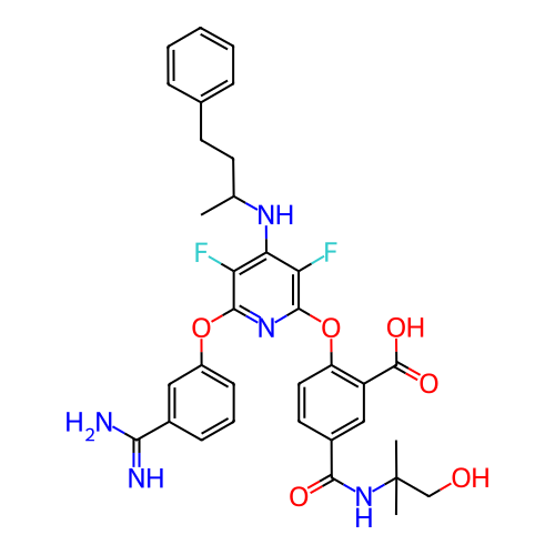 Chemical structure of BindingDB Monomer ID 50172218
