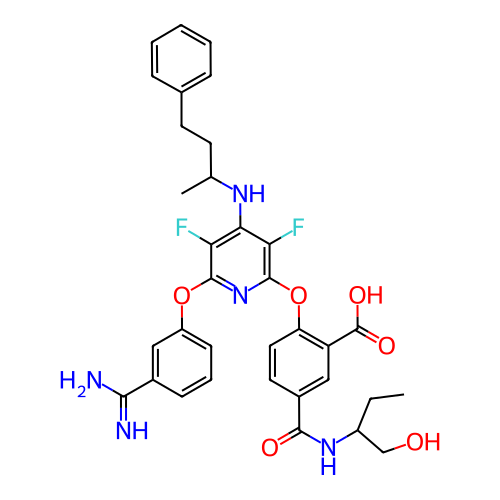 Chemical structure of BindingDB Monomer ID 50172229