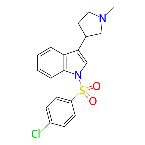 Chemical structure of BindingDB Monomer ID 50172255