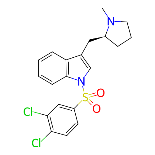 Chemical structure of BindingDB Monomer ID 50172282