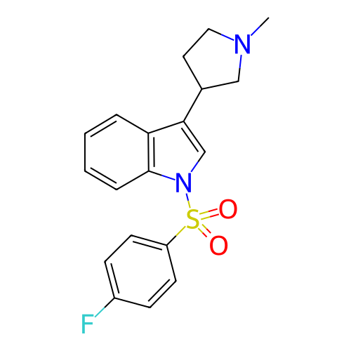 Chemical structure of BindingDB Monomer ID 50172286