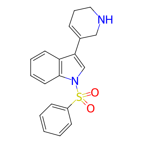 Chemical structure of BindingDB Monomer ID 50172296
