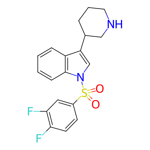 Chemical structure of BindingDB Monomer ID 50172302