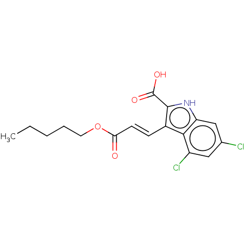 Chemical structure of BindingDB Monomer ID 50172354