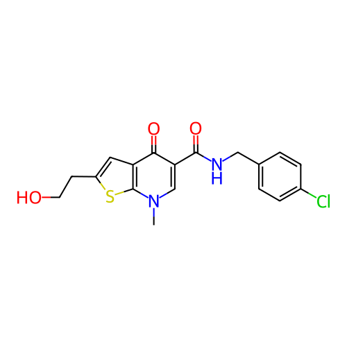Chemical structure of BindingDB Monomer ID 50172524