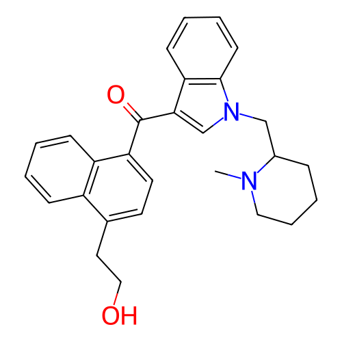 Chemical structure of BindingDB Monomer ID 50172555