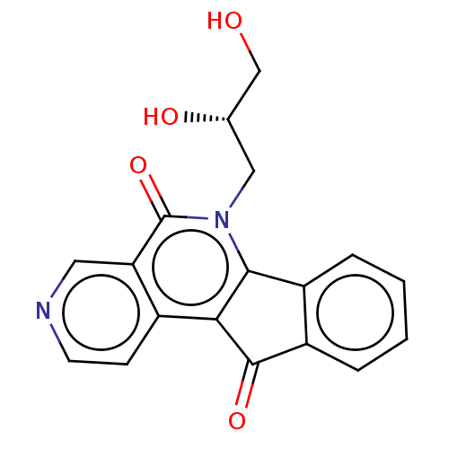 Chemical structure of BindingDB Monomer ID 50172713
