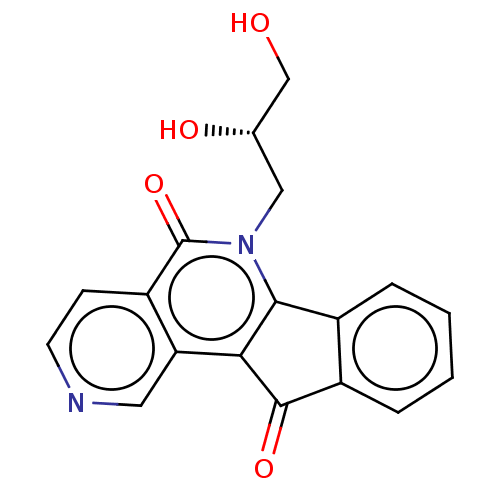 Chemical structure of BindingDB Monomer ID 50172716