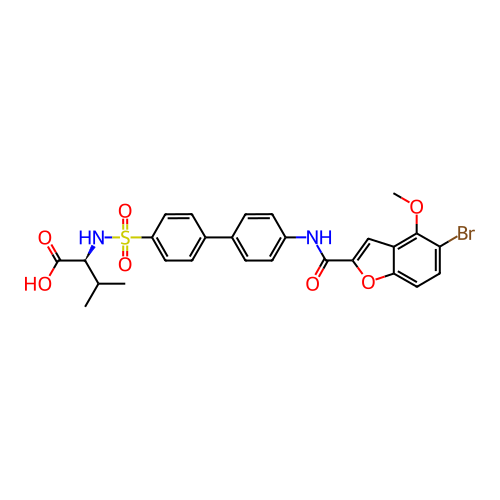 Chemical structure of BindingDB Monomer ID 50173235