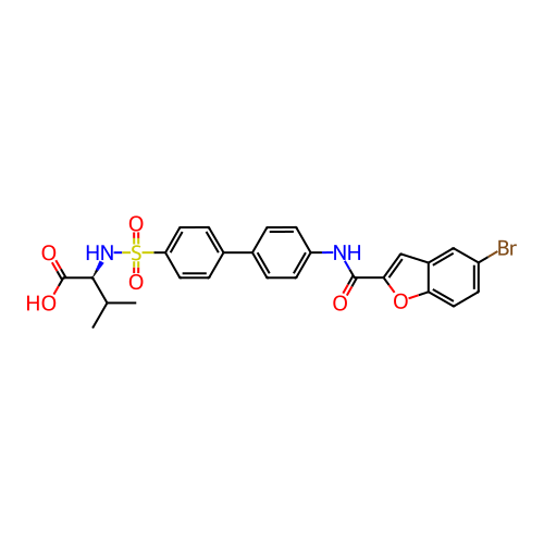 Chemical structure of BindingDB Monomer ID 50173236
