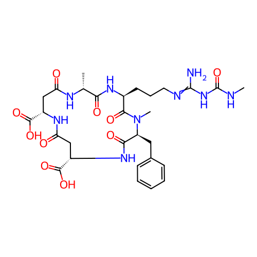 Chemical structure of BindingDB Monomer ID 50173286